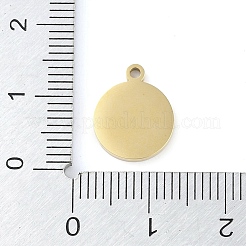 Ion Plating(IP) 304 Stainless Steel Enamel Charms&nbsp;STAS-P366-48G