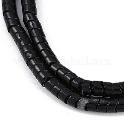 Baking Paint Electroplated Synthetic Non-magnetic Hematite Beads Strands&nbsp;G-H072-L01-01