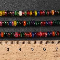 Natural Agate Beads Strands&nbsp;G-L635-A01-4x2mm-02