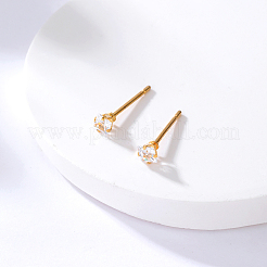 Square 201 Stainless Steel Stud Earrings&nbsp;ZA1233