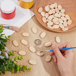 Wood Beads&nbsp;WOOD-WH0026-46