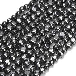 合成テラヘルツ石ビーズ連売り  ナゲット  6~8x5.5~7.5x4~6mm  穴：0.9mm  約58~59個/連  15.16''~15.35''（38.5~39センチメートル）&nbsp;G-K395-A13-01
