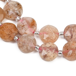 Natural Cherry Blossom Agate Beads Strands&nbsp;G-C116-A173-01