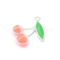 Alloy Enamel Pendants&nbsp;PALLOY-R151-43P-03
