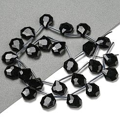 Natural Obsidian Beads Strands&nbsp;G-P544-C02-01
