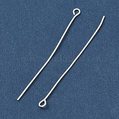 アイアン製9ピン  カドミウムフリー＆鉛フリー  銀色のメッキ  50x0.7mm  穴：2mm  約4200個/1000g&nbsp;IFIN-R218-0.7x50-S