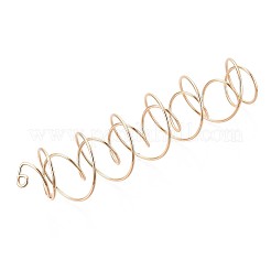 ステンレス製プラントハンガー201個  プラントハンガースタンド  スパイラル  ゴールドカラー  172~174x37~39mm  穴：5~5.5x4.5mm.&nbsp;STAS-N120-02G