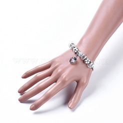 Brass European Bracelets&nbsp;BJEW-JB04433