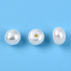 Grade 3A Natural Cultured Freshwater Pearl Beads&nbsp;PEAR-N018-3A-4550A