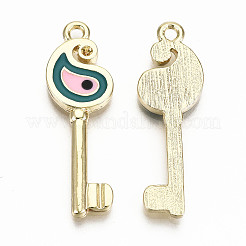 Alloy Pendant Rhinestone Settings&nbsp;X-PALLOY-T075-39-NR