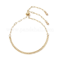 Adjustable Brass Slider Bracelets&nbsp;BJEW-JB12325
