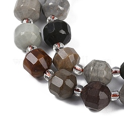 Natural Ocean Jasper Beads Strands&nbsp;G-O201B-129F