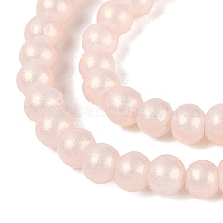 Baking Paint Glass Pearl Beads Strands&nbsp;DGLA-ZX001-05A-02