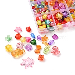 476Pcs 24 Style Transparent Acrylic Beads&nbsp;TACR-YW0001-28