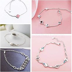 304ステンレススチール製ロブスタークロウ留め金セット  ゴールデン·ステンレス鋼色  9~15x5~9x2.5~4mm  穴：1~2mm&nbsp;STAS-PH0012-01M