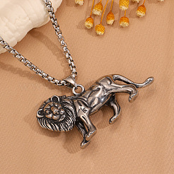 Vintage 304 Stainless Steel Pendant Necklaces for Men&nbsp;WGC33B8-01