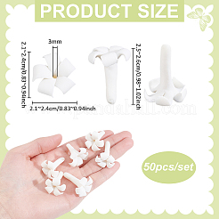 50Pcs Handmade Polymer Clay Beads&nbsp;CLAY-PH0002-18A
