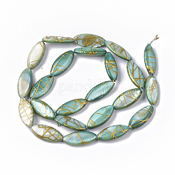 Drawbench Freshwater Shell Beads Strands&nbsp;X-SHEL-T014-008A-02