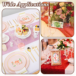 240Pcs Transparent Acrylic Blank Place Cards&nbsp;AJEW-WA0001-90