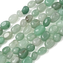 Natural Green Aventurine Beads Strands&nbsp;G-C286-A14