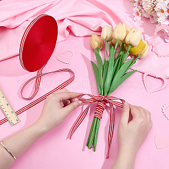 47~50 Yards Polyester Stripe Ribbons&nbsp;OCOR-PH0002-91