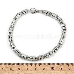 304 Stainless Steel Link Chain Bracelets for Women&nbsp;BJEW-Z143-02P