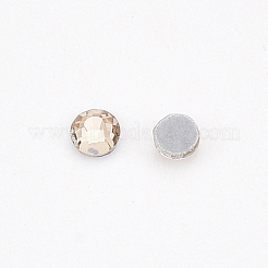 ホットラインストーン  ガラスラインストーンフラットバックカボション  半円  シルク  ss6  1.9~2x1mm  約1440個/袋&nbsp;RGLA-T149-SS6-12