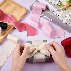 6 Rolls 6 Colors Polyester Ribbons&nbsp;OCOR-BC0006-36B