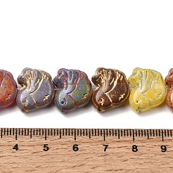 Painted Glass Beads Strands&nbsp;GLAA-Z021-10A
