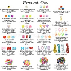 DIY Keychain Making Kits&nbsp;DIY-YW0018-14