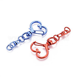 Electrophoresis Alloy Swivel Snap Hook Clasps&nbsp;PALLOY-T092-71