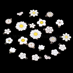 64Pcs 16 Styles Alloy Enamel Pendants&nbsp;ENAM-TA0004-13
