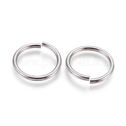 Tarnish Resistant 304 Stainless Steel Saw Cut Open Jump Rings&nbsp;STAS-P212-25P-08