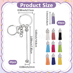 DIY Keychain Making Kits&nbsp;DIY-WA0001-34