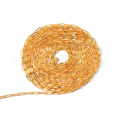 Brass Paperclip Chains&nbsp;CHC-T008-07G