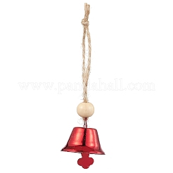 3Pcs Iron Bell Pendant Decoration&nbsp;HJEW-JM02489