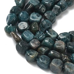 天然石アパタイトビーズ連売り  ナゲット  7~9x7.5~8.5x5~7mm  穴：1mm  約48~50個/連  15.55''（39.5センチメートル）&nbsp;G-R445-8x10-24A