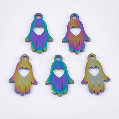 Ion Plating(IP) 304 Stainless Steel Charms&nbsp;STAS-Q201-JN186