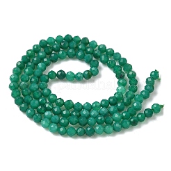 Natural Green Onyx Agate Beads Strands&nbsp;G-C201-B02-3mm