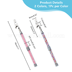 2Pcs 2 Styles Iron Bracelet Tool Jewelry Helper Alligator Clip&nbsp;AJEW-DC0001-55