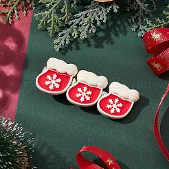 Christmas Theme Resin Alligator Hair Clips&nbsp;PHAR-JH00111
