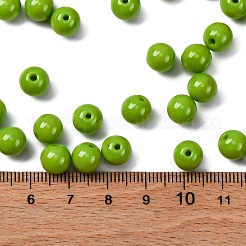 Opaque Colours Glass Seed Beads&nbsp;SEED-Z004-P8MM-04