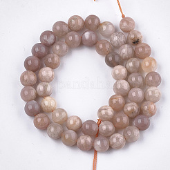 Natural Sunstone Beads Strands&nbsp;X-G-S333-8mm-038