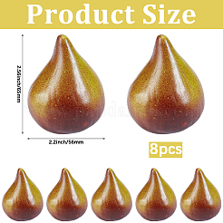 Foam Fig Display Decorations&nbsp;DJEW-GF0001-89