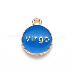 Alloy Enamel Pendants&nbsp;X-ENAM-S124-01B-02B