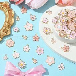 60Pcs 12 Style Alloy Enamel Charms&nbsp;ENAM-CJ0006-03