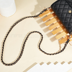 PU Leather & Alloy Bag Chain&nbsp;FIND-WH0040-16A