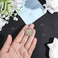 5Pcs 925 Sterling Silver Split Jump Rings&nbsp;STER-BBC0009-45C