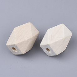 Unfinished Wood Beads&nbsp;WOOD-Q039-05D