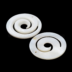 Natural Freshwater Shell Pendants&nbsp;BSHE-P033-09
